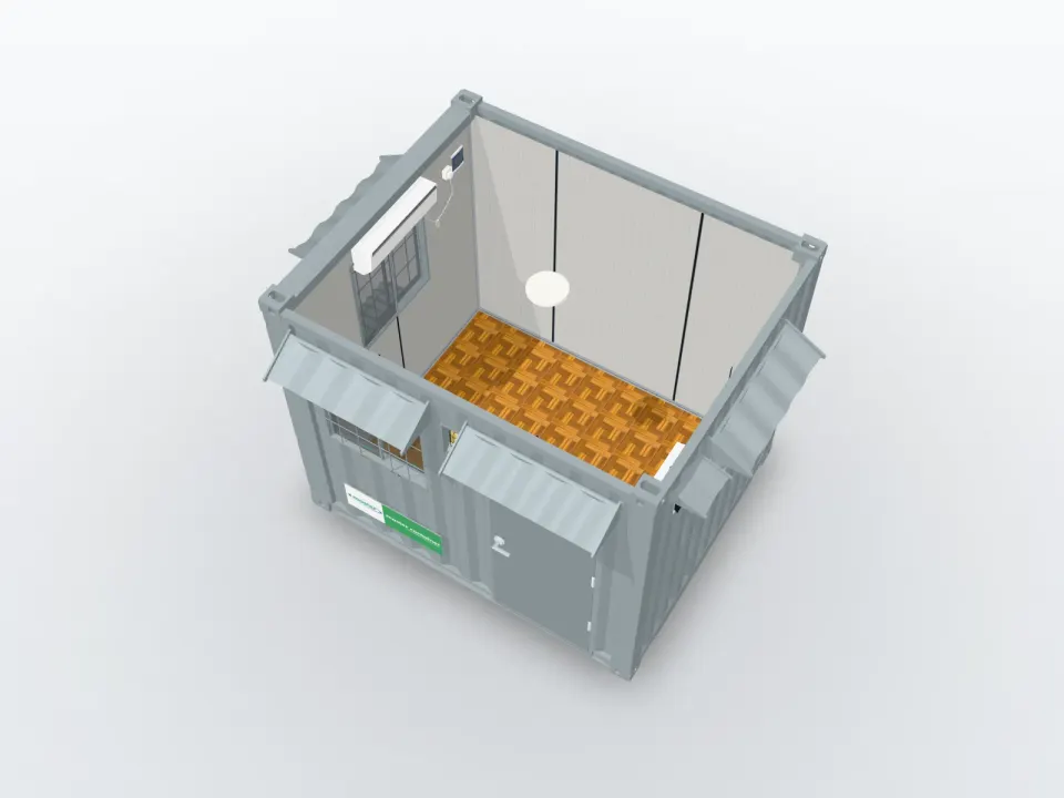 10ft Mini Office Container — photo 3