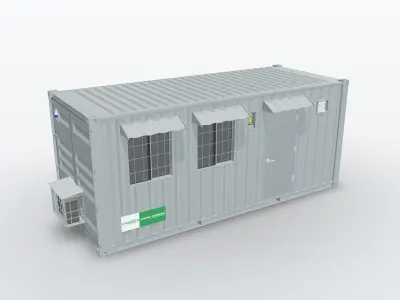 20ft Executive Office Container + Toilet