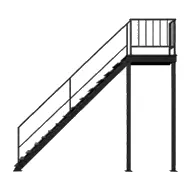 Steel Stairs & Balcony