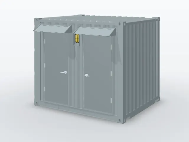 Toilet Container 10ft 2 Bilik